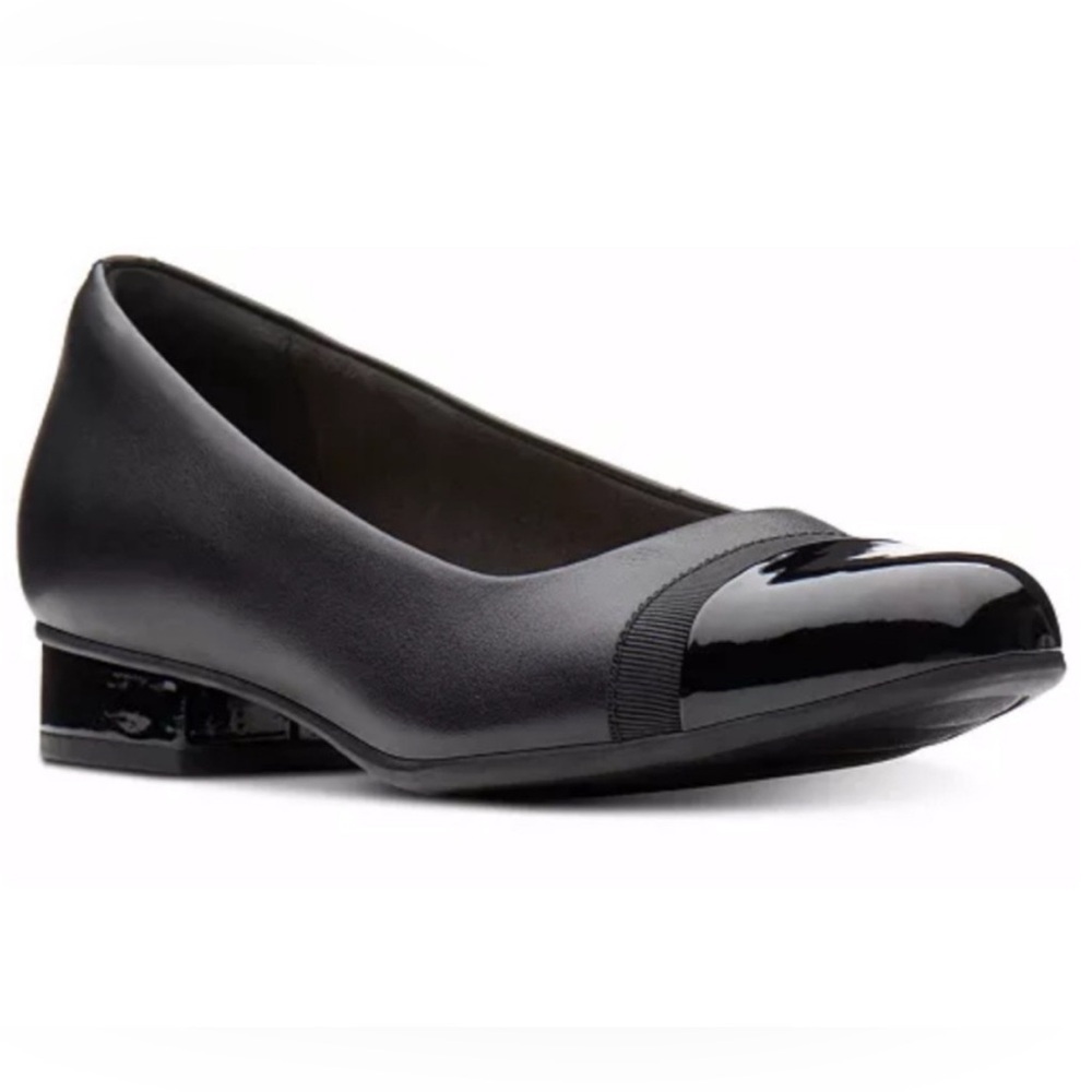 New Clarks Juliet Monte Loafers in Black Size 9.5 Wide